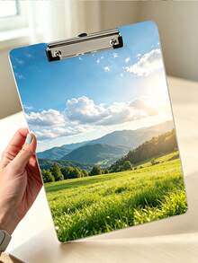 1pc Custom Acrylic Writing Board, Can Print Color Photos, Images, Logos, And Text; Suitable For Students And Teachers, Ideal For Home Education And School Supplies, And Also Makes A Great Gift For Teachers And Back-To-School Season. - Multicolor - View 5