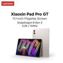 Lenovo Xiaoxin Pad Pro GT 11.1 Inci Layar 3.2K Prosesor Snapdragon 8 Gen3 Refresh Rate 144Hz Baterai 8860mAh Pengisian Cepat 68W Empat Speaker Tablet AI Cocok Untuk Pelajar, Belajar, Kerja Kantor, Bermain Game - MultiWarna - View 1