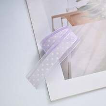 Polka Dot Tulle Ribbon DIY Bow Hair Accessories Clothing Bouquet Gift Cake Box Packaging Ribbon - Multicolor - View 15
