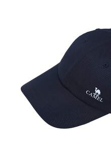CAMEL CROWN 戶外休閒棒球帽 夏季防曬寬帽沿帽 戶外防曬帽 - 藏青色 - 查看 3