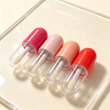 4pcs/10pcs 5ml Plastic Lip Gloss Tubes, Mini Travel Bottles For Foundation, Concealer And Lipstick, Lip Balm Containers, Suitable For Makeup Samples And Travel Toiletries Storage - Multicolor - View 3