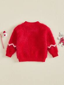 Baby Boys Knit Tops - Red - View 7
