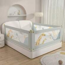 Baby Crib Side Rail - Mint Green - View 7