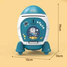 Kids Money & Banking Play Toys - Blue - View 7