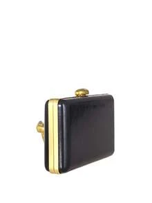 RCRK New Finger-Interlock Design Women's Clutch Bag, Suitable For City Daily, Party, Vacation, Gilded Heavy Craftsmanship, Light Luxury - Black - View 6