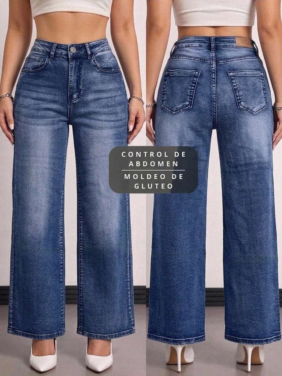 Women Jeans - Dark Wash - View 1