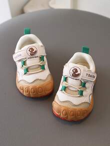 All-Season Functional Baby Walking Shoes, National Standard Spring/Autumn Breathable New Soft Sole Anti-Slip Sports Shoes - Brown - View 4