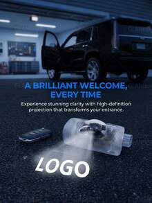 GLANBERT 2pcs LED Car Door Logo Projector Welcome Ghost Projection Light Suitable For Lexus RX ES GX LS LX IS GS RC UX Series IS250 IS300 IS350 Car Decoration Light - Compatible With LEXUS - View 10