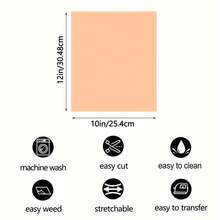 6/8 Sheets Bohemian Heat Transfer Vinyl Sheets 12 X 10 Inches, Various Colors Different Heat Transfer Vinyl, Suitable For T-Shirts, Clothing, Easy To Cut And Transfer - Multicolor B - View 3