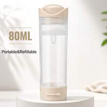 Botol Dispenser Perjalanan Isi Ulang, Wadah Cairan Portabel Anti Bocor untuk Sampo, Losion, Tabir Surya, dan Kosmetik, Perlengkapan Perjalanan Penting - View 11