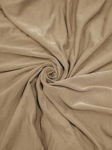 1PC/4pcs/6pcs Solid Color Milk Silk Dining Chair Cover, 160g Elastic Polyester Fiber, Removable Elastic Dining Chair Cover, Suitable For Dining Room, Living Room Dining Chair Cover, Home Decor - Khaki - View 8