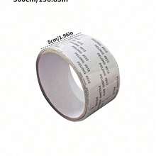 2 Rolls Nano Double Sided Tape Width 1.97In Length 78.74In Strong Transparent Tape No Drilling For Wall Power Strip Fixing Washable Reusable Traceless Sticker For Kitchen Bathroom Storage Photo Frame Carpet Anti-Slip Multi-Purpose Adhesive Tape - A - View 3