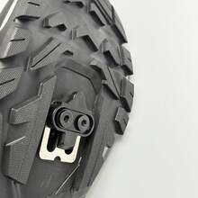 2-Bolt MTB 自行車鞋釘組,SPD 相容單車鞋釘,附完整安裝配件:螺栓、底板、墊圈與六角扳手 - 黑色 - 查看 6