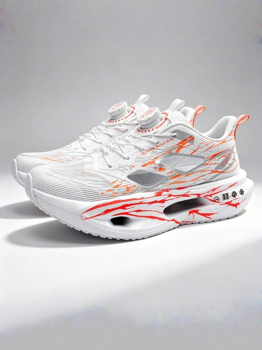 Women's Running Shoes, Soft Sole Cushioning Mesh Breathable, Suitable For Fitness Workout, Daily Commute - Heartbeat - View 1