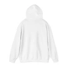 Women's Halloween Sugar Skull Hoodie, Colorful Floral Calavera Graphic Pullover, Day Of The Dead Sweatshirt, Oversized Casual Fall Winter Fashion Top - White - View 3