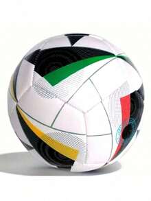 1pc No. 2 Pentagram Style Football, A Durable Football For Outdoor Training And Recreation, Backyard, Park And Beach Kicking - Multicolor - View 12