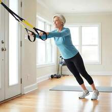 Resistance Band Set With Handles, Includes Door Anchor And Ankle Straps, Home Fitness Training Resistance Bands, Suitable For Full Body Strength Training, Workout Arms, Legs, Glutes, Back, Chest And Core Muscles, Combinable And Stackable Training Bands - A - View 10