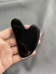 1PC Black Facial Massage Board, Beauty And Skincare Product, SPA, Self-Care, Skincare Tool, Facial Care, Beauty Therapist Supplies, Massage, Facial Massage Tool - Black - View 8
