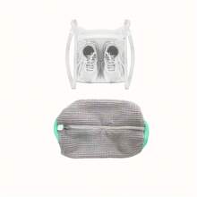 洗衣機鞋子洗衣袋，可重複使用鞋子清洗與乾燥袋，適用於洗衣機與烘乾機，適合所有款式與尺寸的鞋子，洗衣鞋子收納袋，用於日常鞋子清潔 - 彩色 - 查看 12