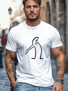 Men T-Shirts - White - View 1