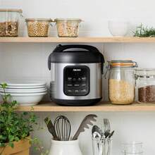 Thermal Cookers - Pro 4 Cup Uncooked Black - View 7