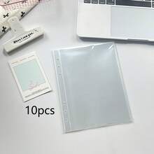 A5 Minimalist Cat-Themed Leather Loose-Leaf Notebook, Portable Large-Capacity Sticker Organizer, Can Be Used As A Notebook Set, Folder, Sticker Collection Book, Photo Storage Bag, Photo Album, Savings Planner, Journal, Notebook Or Office Stationery. - A5 Leather Cat and Dog Binder - View 16