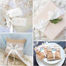 1 Roll Polyester Satin Ribbon, Decorative Ribbon For Gift Boxes, Bows, DIY, Flower Decoration, Diy Rose Flower Material, Wedding&Party Decoration. (Machine Dyed, Slightly Chromatic Aberration) - Porcelain White - View 9