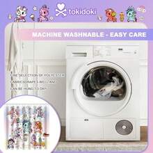 Waterproof Shower Curtain Cute Bath Shower Curtain With Holder For Bathroom And Bedroom And Party Decoration - Unicorn Child S2 - View 6