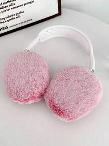 Casing Pelindung Silikon Kreatif Berwarna-warni Motif Leopard Apel Merah Muda yang Kompatibel dengan Headphone Max, Penutup Transparan yang Kompatibel dengan Earcup Max, Tas Penyimpanan Headband, dan Casing Gel Lembut Dekoratif. - MultiWarna - View 13