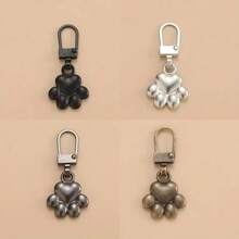 3/5pcs Cat Ball Metal Zipper Pulls, Detachable Replacement Parts For Clothing, Bags, Jackets, Zipper Repair Tool - Multiple Styles - View 11