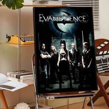 1pc Evanescence Lead Singer Amy Poster/Wall Art Print; Waterproof Design; Suitable For Decorating Living Rooms, Bedrooms, Or Bars; Aesthetically And Adds A Touch Of Flair To The Space; Unframed. - 111 - View 47