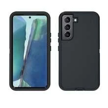 Casing Ponsel Pelindung Tugas Berat 3-in-1 [Tahan Guncangan][Tahan Jatuh][Anti Selip] Casing Ponsel Pelindung Multi-Lapisan Memberikan Perlindungan Kuat untuk Perangkat Seluler Anda - Hitam - View 75