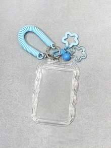 Retractable ID Card Holder, Transparent Card Holder With Safety Lock, Durable Student Campus ID Card, Ideal Gift For Back To School, First Day Of School - Multicolor - View 5