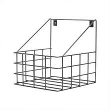 Horse Stable Organizer Basket | | | Durable & Black Coated - Black - View 1