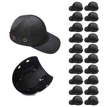 Bone com Capacete EPI Kit 20 Uni Obra Seguranca do Trabalho Casquete Construcao Reparo Conserto Oficina Servico Protecao - A - Visão 1