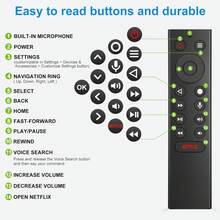 Voice Remote Control For Shield TV Pro 2015 2017 2019 TV Cube STB With Voice Function - View 6