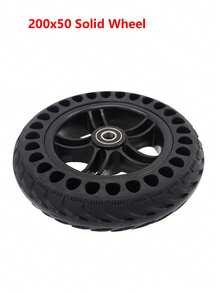 8 Inch 200*50 Solid Tire 200x50 Wheel Plastic Hub Non-Pneumatic Tire Suitable For Electric Scooter - YIDA 200x50 Five-star Plastic Wheels - View 19