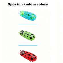 Automatic Vibrating Ladybug Interactive Cat Toy, Random Color, Built-In Replaceable Button Battery, Self-Play Kitten Hunting Toy - View 10