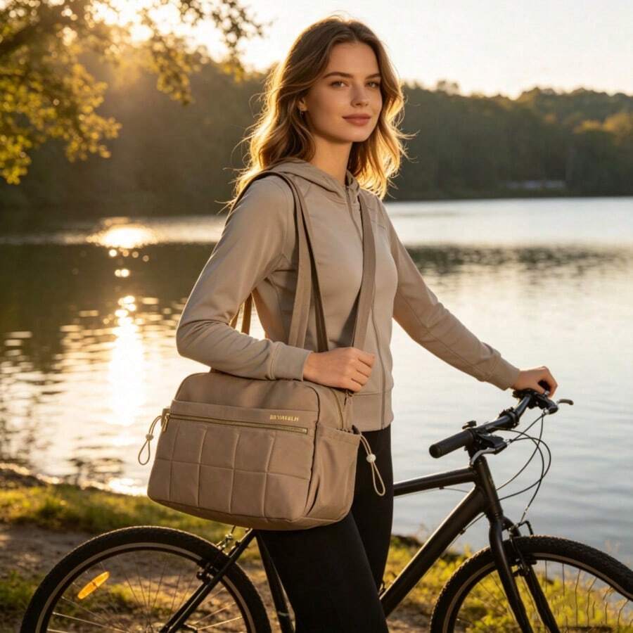 Large Capacity Sports Luggage Bag, Outdoor Sports Travel Handbag, One Shoulder Crossbody, Casual Versatile