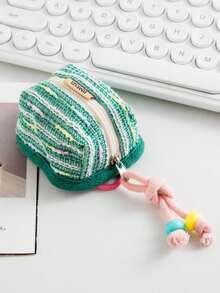 1 Cute Portable Change Bag, Wireless Bluetooth Headset Storage Bag, Data Cable Storage Protective Case, Headset Bag. - Multicolor - View 8
