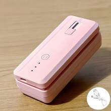 Portable Sealing Machine, 1300mAh Battery, USB Rechargeable, Quick Sealing, Ideal For Resealing Snacks And Plastic Bags To Keep Food Fresh, Perfect For Kitchen Use, Mini Food Storage Sealer, Great For Holiday And Birthday Gifts - Multicolor - View 17