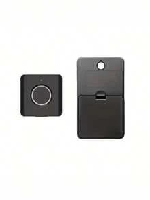1S Fast Biometric Fingerprint Drawer Lock, Smart Anti‑Theft Cabinet Security Lock, 10 Fingerprints Storage, Type‑C Emergency Power, Easy Install For Wooden Drawers & Cabinets, Drilling Required, Batteries Not Included - View 11