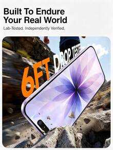 3片裝 高清透明鋼化玻璃螢幕保護貼，適用於 iPhone 17，附絲網印刷黑色邊框，9H 硬度，防摔防刮，兼容 18 Pro/18 Pro Max/16/17/15/14/13/12/11 系列，手機配件，兼容手機殼，日常必需品 - 無色 - 查看 6