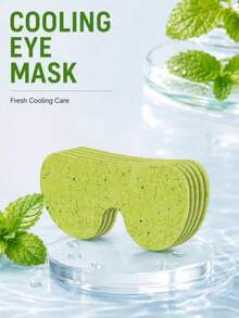 20pcs Cold Eye Masks, Relieve Eye Fatigue And Improve Sleep Quality, Cold Compress Sleep Eye Masks, Professional Eye Care; Disposable Cold Eye Masks, Soothe Eye Skin And Reduce Dark Circles; Suitable For Campus, Back To School, Travel, Home And Other Occasions; Eye Masks, Specialized Eye Protection For Sleep. - Multicolor - View 2