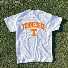 Summer New Printed Short Sleeve Tops, Vintage Gators Shirt, Tennessee Team Shirt,Sports Teams Collection,Team Pattern Series Tops,Gift For Fans-Unisex - 白色8 - 查看 14