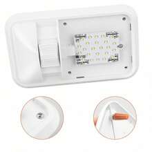 12V LED RV Ceiling Lamp - Interior Lighting For RVs - Suitable For Trailers, Camper , And Boat-Based RVs - 1pcs Single Dome Light - View 9
