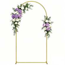 6FT Wedding Arch Door Backdrop Stand Flower Display Frame Backdrop Metal Rack - View 5