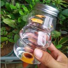 Christmas Tree Shaped Automatic Drip Irrigation Watering Device, 500ml Transparent Visible, Suitable For Indoor Potted Plants, Slouchy Watering Solution, Automatic Drip Irrigation Seepage, Approx. 7 Days Duration, Applicable For Home Drip Irrigation - A - View 6