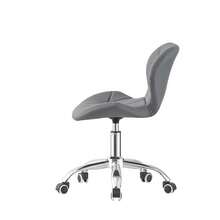 JMYXF Office Chair Swivel Desk Chair Height Adjustable Ergonomic Computer Chair Home Office Chair With Soft Padded  Base 360° Rotation - Grey - View 7