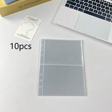 A5 Minimalist Four-Leaf Clover Loose-Leaf Notebook, Made Of PU Leather, Can Be Used As A Sticker Organizer, Folder, Sticker Book, Photo Organizer, Photo Album, Savings Planner, Journal, Notepad Or Office Stationery. - A5 Four-leaf Clover Binder - View 14